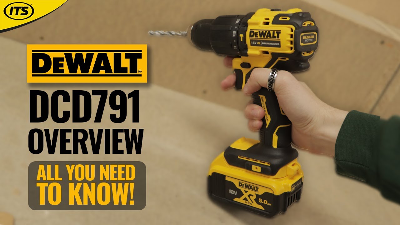 Dewalt DCD791 18V Brushless Drill Driver - Quick Overview