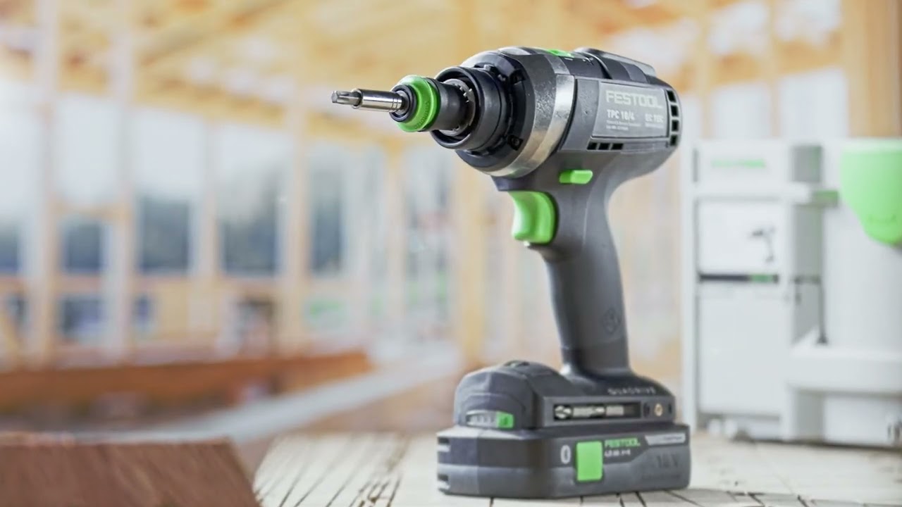 The Best Drill That Festool has Ever Built! QUADRRIVE TPC 18/4 Hammer Drill