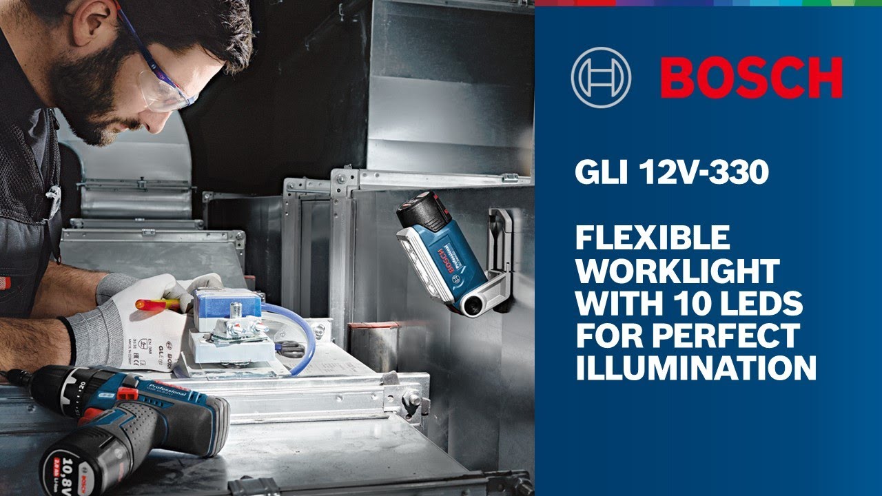 Bosch GLI 12V-330 Professional Cordless Light