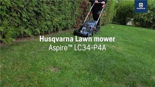 Husqvarna Aspire™ LC34-P4A Lawn Mower - Feature and benefits