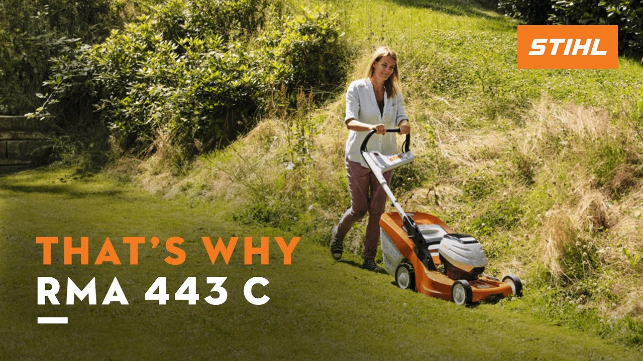 STIHL RMA 443 C | Battery-powered lawn mower | That's why