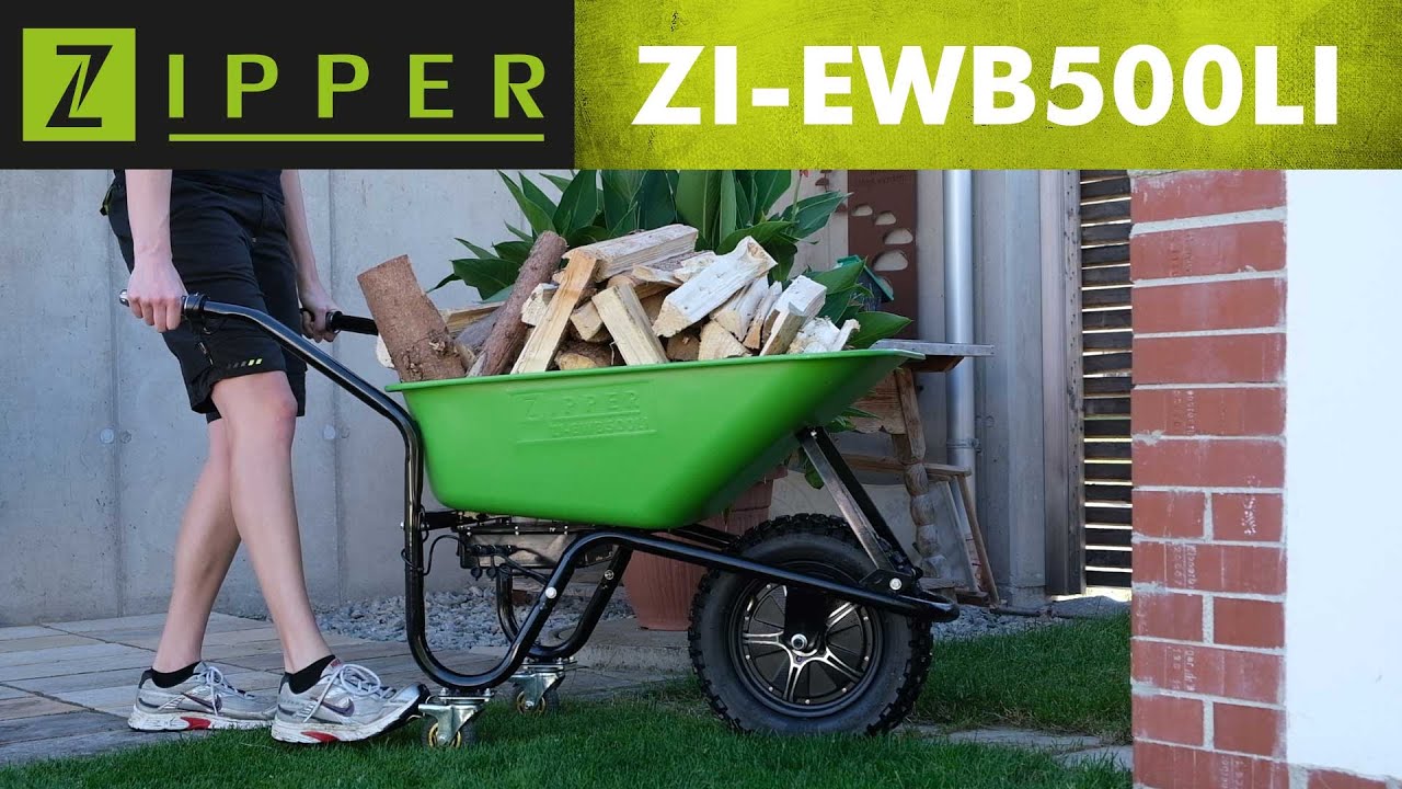 ZIPPER electric wheelbarrow ZI-EWB500LI (official ZIPPER)