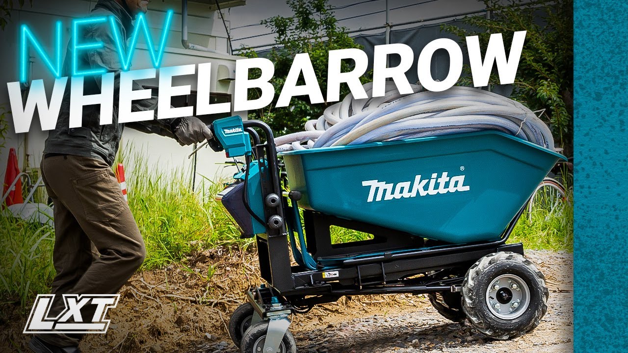 Work Smarter, Not Harder! | Makita LXT Wheelbarrow | DCU602